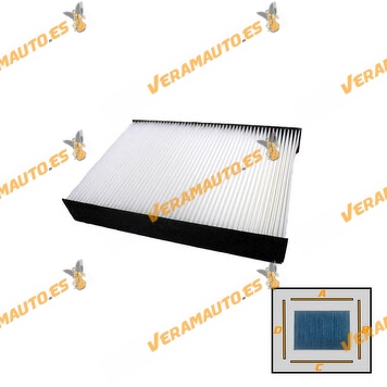 Cabin Filter SRLine Fiat Talento | Nissan NV300 Primastar (X82) | Opel Vivaro (X82) | Renault Scenic III Trafic III | OE