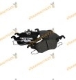 Pastillas Freno Ford Focus de 1998 a 2005 Eje Delantero | No Preparado Avisador Desgaste | Sistema Continental | OE 1075558