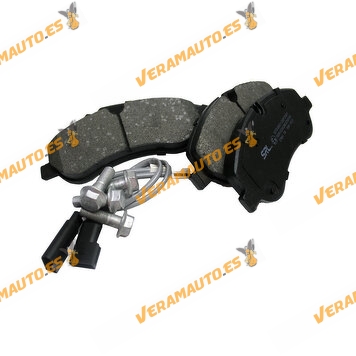 Brake Pads SRLine Ford Tourneo Custom | Transit | Front Axle Pads | Wear Indicator Contact | OE 1763915