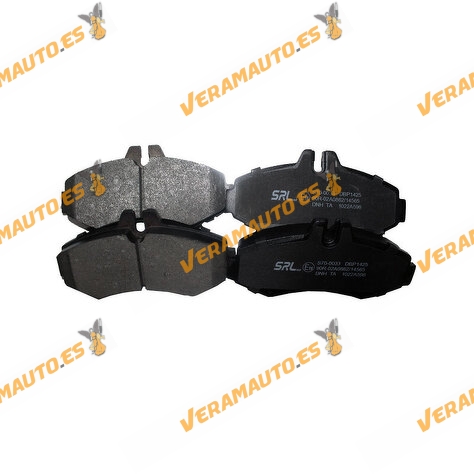 Brake Pads Mercedes Sprinter | Vito | Front Axle | Not Prepared for Wear Indicator | BOSCH | OE 0004214110