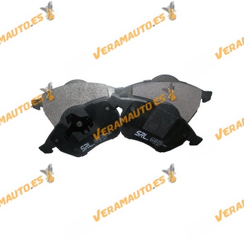 Brake Pads SRLine Front Axle | VAG Group | Not Prepared Wear Indicator | Continental Brake System OEM 7M0698151B