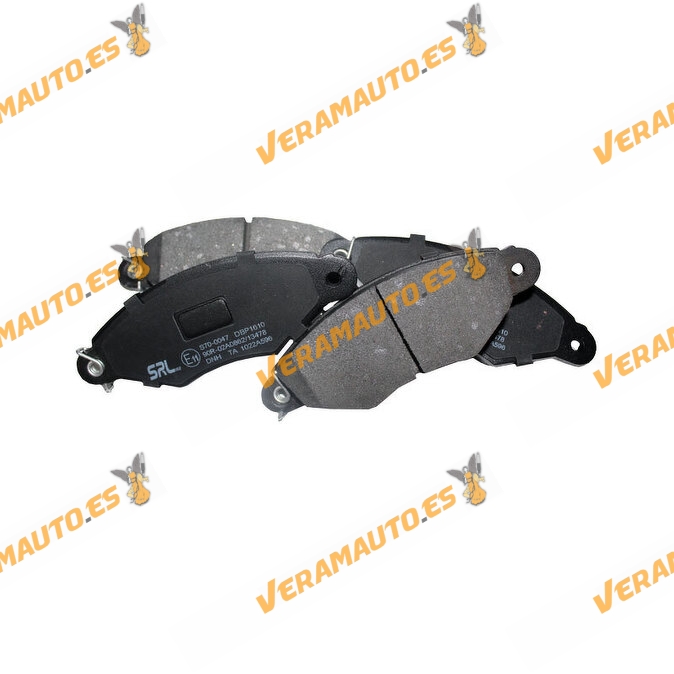 Brake Pads SRLine | Citroen Nissan Peugeot Renault | Front axle | Not prepared for Wear Indicator | OEM FD6733E