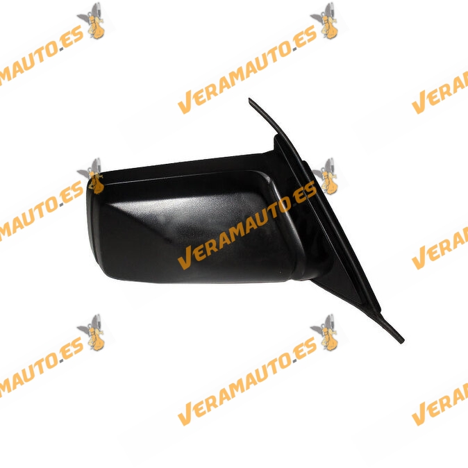 Opel Ascona C (J82) rear-view mirror 1984 to 1988 | Right-hand side | Mechanical adjustment | Black casing