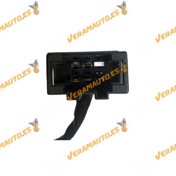 Rearview Mirror SEAT Toledo from 1991 to 1999 | Right | Electric Adjustment | Black Housing