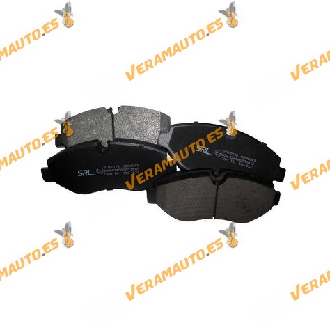 Brake Pads SRLine | Mercedes | Volkswagen | Front axle | Prepared for Wear Indicator | OEM A9064210700