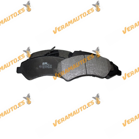 Brake Pads SRLine  | Citroen Jumper | FIAT Ducato | Peugeot Boxer | Front axle | With Wear Indicator OEM 77367090