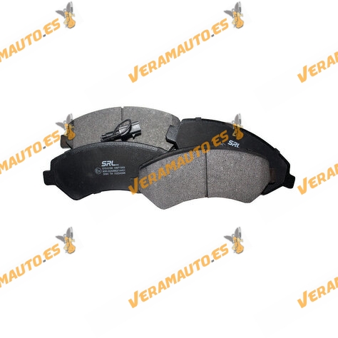 Brake Pads SRLine  | Citroen Jumper | FIAT Ducato | Peugeot Boxer | Front axle | With Wear Indicator OEM 77367090