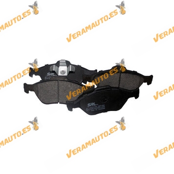 Brake Pads SRLine | Ford Fiesta Fusion | Mazda 2 | Front axle | Not prepared for Wear Indicator | OEM 1101464