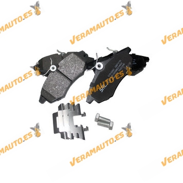 Brake Pads SRLine Citroen C2 | C3 | C3 Pluriel | Front Axle | Not Prepared for Wear Indicator | OE 1611457180