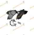 Brake Pads SRLine Citroen C2 | C3 | C3 Pluriel | Front Axle | Not Prepared for Wear Indicator | OE 1611457180