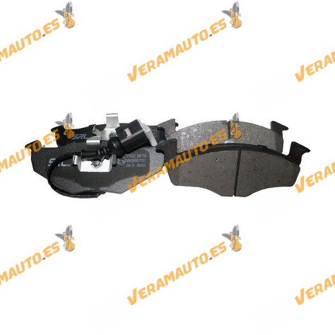 Brake Pads Mercedes Sprinter Skoda Fabia Volkswagen Polo | Front Axle | With Wear Indicator | OE 6Q0698151B