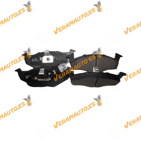 Brake Pads Mercedes Sprinter Skoda Fabia Volkswagen Polo | Front Axle | With Wear Indicator | OE 6Q0698151B