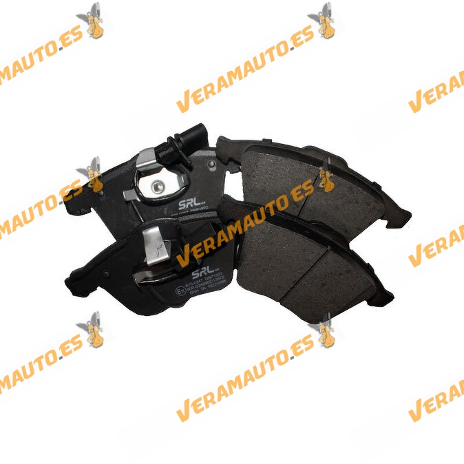 Brake Pads Audi A4 B6 B7 B8 | A6 C5 C6 | A8 | SEAT Exeo | Front Axle | Wear Indicator Prepared | OEM 8E0698151G