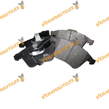 Brake Pads Audi A4 B6 B7 B8 | A6 C5 C6 | A8 | SEAT Exeo | Front Axle | Wear Indicator Prepared | OEM 8E0698151G