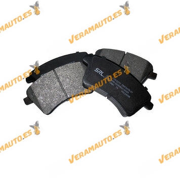 Brake Pads SRLine Mercedes Citan | Renault Kangoo | Front Axle | Not prepared Wear Indicator | OE A4154300022