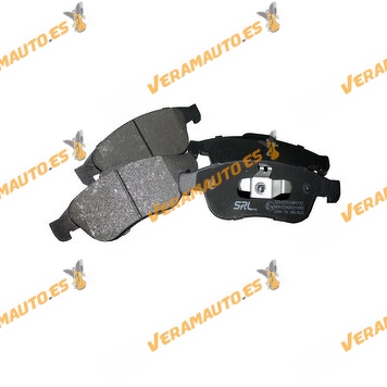 Brake Pads SRLine Front Axle | Dacia | FIAT | Jeep | nissan | Renault | Not prepared for Wear Indicator | OE 8660004545