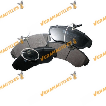 Brake Pads SRLine | Citroen Jumper | FIAT Ducato | Peugeot Boxer | Front axle | With Wear Indicator | OE 629681