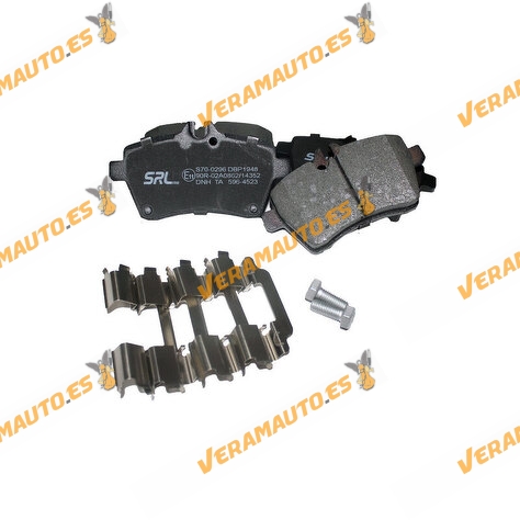 Brake Pads SRLine | Mercedes (W169|W245) | Front axle | Prepared for Wear Indicator | OEM A1694200220