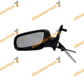 Rearview Mirror Volkswagen Sharan from 2000 to 2004 | Left | Mechanical Adjustment | Black | OEM 7M0857527