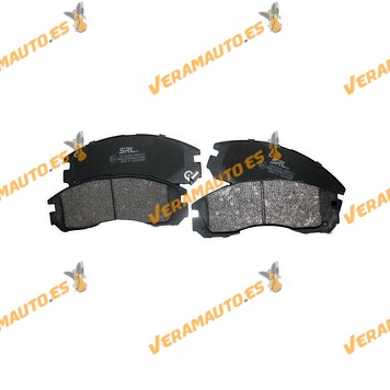 Brake Pads SRLine | Citroen | Mitsubishi | Peugeot | Front Axle | With Acoustic Wear Indicator | OEM 4605A562