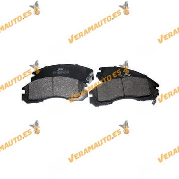 Brake Pads SRLine | Citroen | Mitsubishi | Peugeot | Front Axle | With Acoustic Wear Indicator | OEM 4605A562