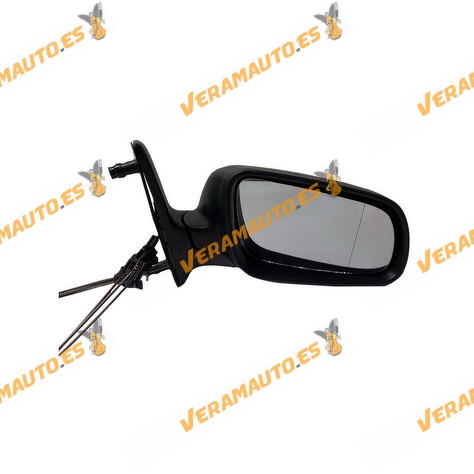 Rearview Mirror Volkswagen Sharan from 2000 to 2004 | Right | Mechanical Adjustment | Black | OEM 7M0857528