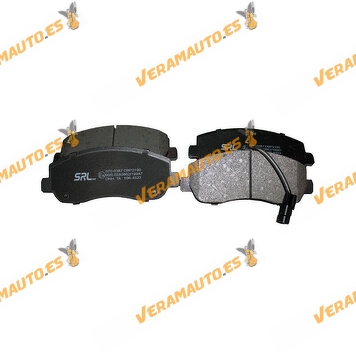 Brake Pads Nissan Interstar NV400 Opel Movano Renault Master | Front Axle | Acoustic Wear Indicator | OE 4419950