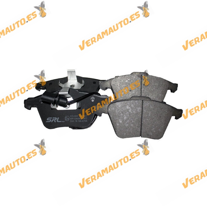 Brake Pads Audi A3 (8P) SEAT Leon (1P1) Skoda Superb (3T) Volkswagen Eos Golf V Passat | Front Axle | OE 1K0698151B