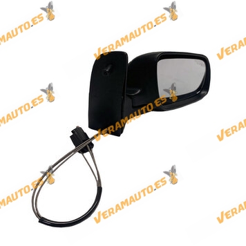 Rearview Mirror Volkswagen Sharan from 1998 to 2000 | Right | Mechanical Adjustment | Primed | OEM 4A0857508