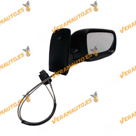 Espejo Retrovisor Volkswagen Sharan de 1998 a 2000 | Derecho | Ajuste Mecanico | Imprimado | OEM 4A0857508