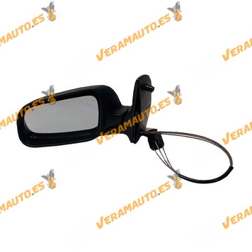 Espejo Retrovisor Volkswagen Sharan de 1998 a 2000 | Izquierdo | Ajuste Mecanico | Imprimado | OEM 4A0857507