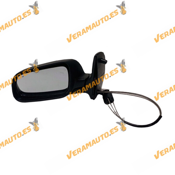 Rearview Mirror Volkswagen Sharan from 1998 to 2000 | Left | Mechanical Adjustment | Primed | OEM 4A0857507