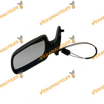 Rearview Mirror Volkswagen Sharan from 1998 to 2000 | Left | Mechanical Adjustment | Primed | OEM 4A0857507