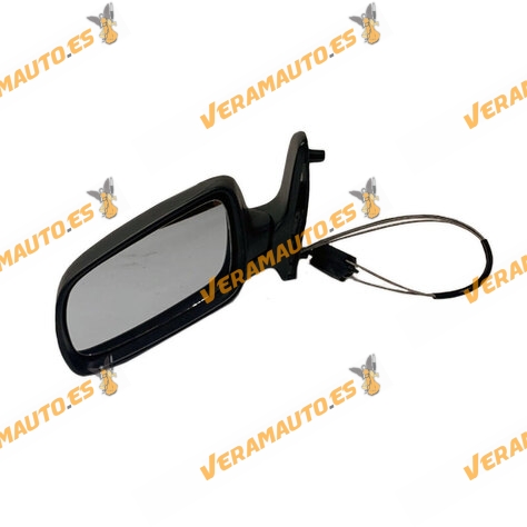 Espejo Retrovisor Volkswagen Sharan de 1998 a 2000 | Izquierdo | Ajuste Mecanico | Imprimado | OEM 4A0857507