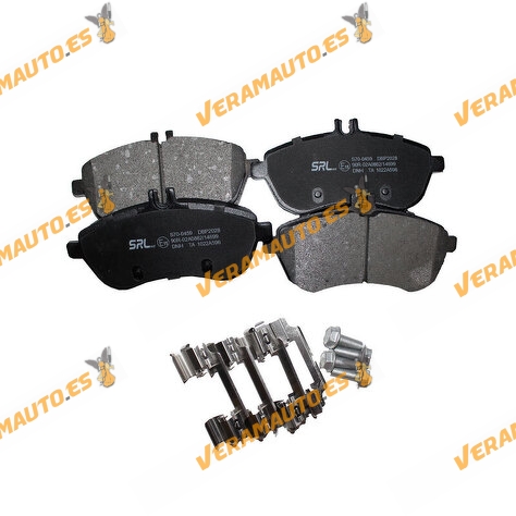 Brake Pads Mercedes C W204 C204 S204 E W212 A207 C207 S212 SLC SLK R172 | Prepared Wear Indicator | OE A0054201220