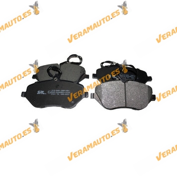 Pastillas de Freno Citroen C5 (RD RW) C6 (TD) Peugeot 407 (6) 607 (9D) | Con Indicador Desgaste | Eje Delantero | OE 4253.83