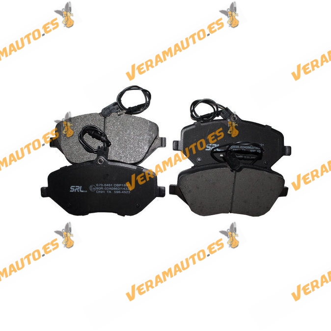 Brake Pads Citroen C5 (RD RW) C6 (TD) Peugeot 407 (6) 607 (9D) | With Wear Indicator | Front Axle | OE 4253.83