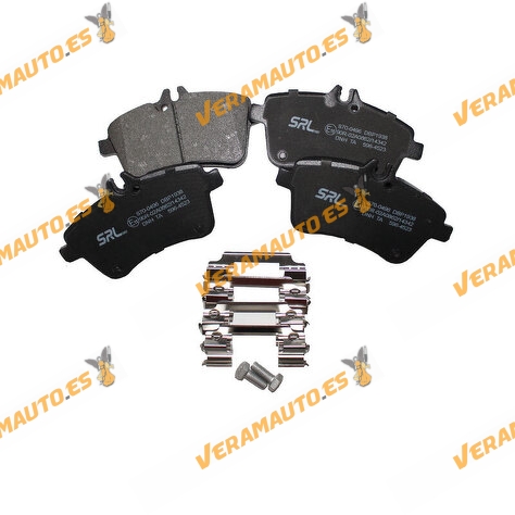 Brake Pads SRLine Mercedes A-Class W169 | B-Class W245 | Front Axle | Prepared Wear Indicator | OE A1694200820