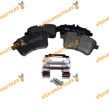 Brake Pads SRLine Mercedes A-Class W169 | B-Class W245 | Front Axle | Prepared Wear Indicator | OE A1694200820