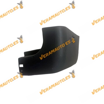 Bumper Corner Ford Transit from 2000 to 2006 | Rear Right | Dark Grey