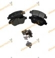 Brake Pads Fiat 500 Albea Doblo Idea Panda Siena | Ford Ka | Front Axle | With Wear Indicator | OE 1731171