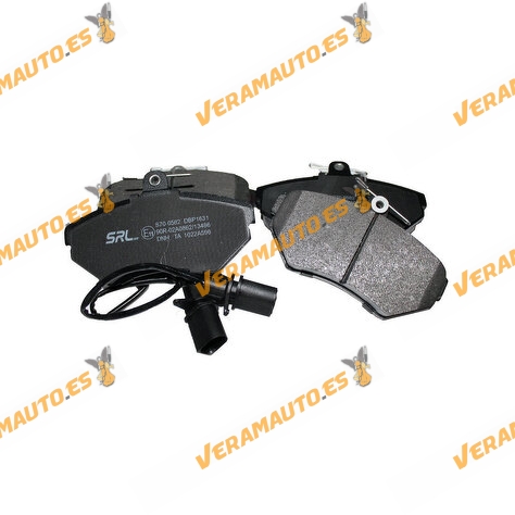 Brake Pads Audi A4 (B5 B6 B7) SEAT Exeo Volkswagen Passat | Front Axle | With Wear Indicator | OE 8E0698151B