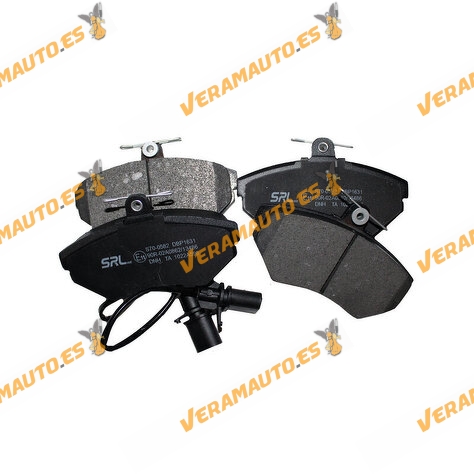 Brake Pads Audi A4 (B5 B6 B7) SEAT Exeo Volkswagen Passat | Front Axle | With Wear Indicator | OE 8E0698151B