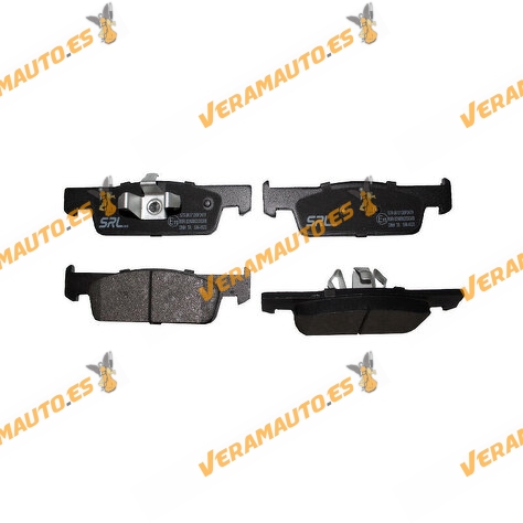 Pastillas Freno SRLine | Dacia | Renault | Smart | Eje Delantero | No preparado para Indicador de Desgaste | OE 410605612R