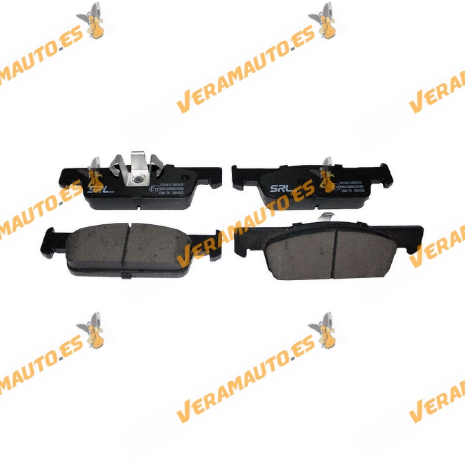 Brake Pads SRLine | Dacia | Renault | Smart | Front Axle | Not prepared for Wear Indicator | OE 410605612R