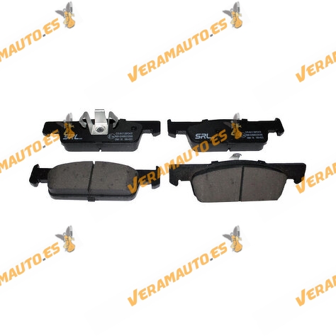 Pastillas Freno SRLine | Dacia | Renault | Smart | Eje Delantero | No preparado para Indicador de Desgaste | OE 410605612R