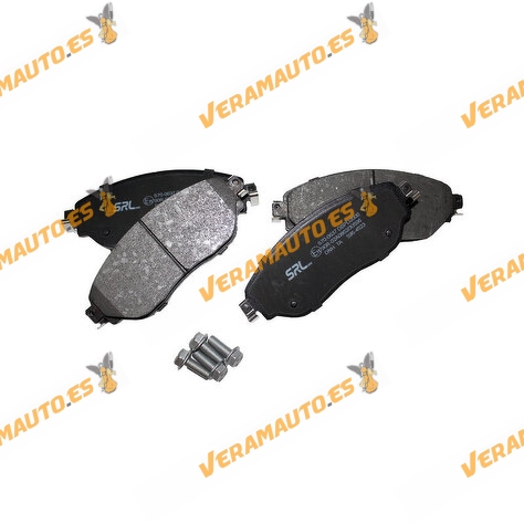 Brake Pads Fiat Talento Nissan NV300 Opel Vivaro B Renault Trafic III | Front Axle | TRW Brake System | OE 410609161R