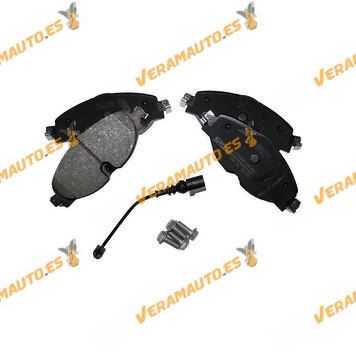 Brake Pads SRLine Audi | SEAT | Skoda | Volkswagen | Front Axle | Wear Indicator Contact | OEM 2K5 698 151 B