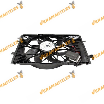 Electroventilador Mercedes Clase C W203 CL203 | CLK C209 | Enchufe de 4 Pines | OEM 2035000093