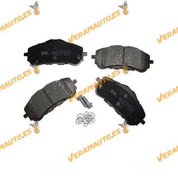 Brake Pads SRLine  | Citroen Berlingo | Peugeot 308 | Front Axle | Not prepared for Wear Indicator OE 1678168180